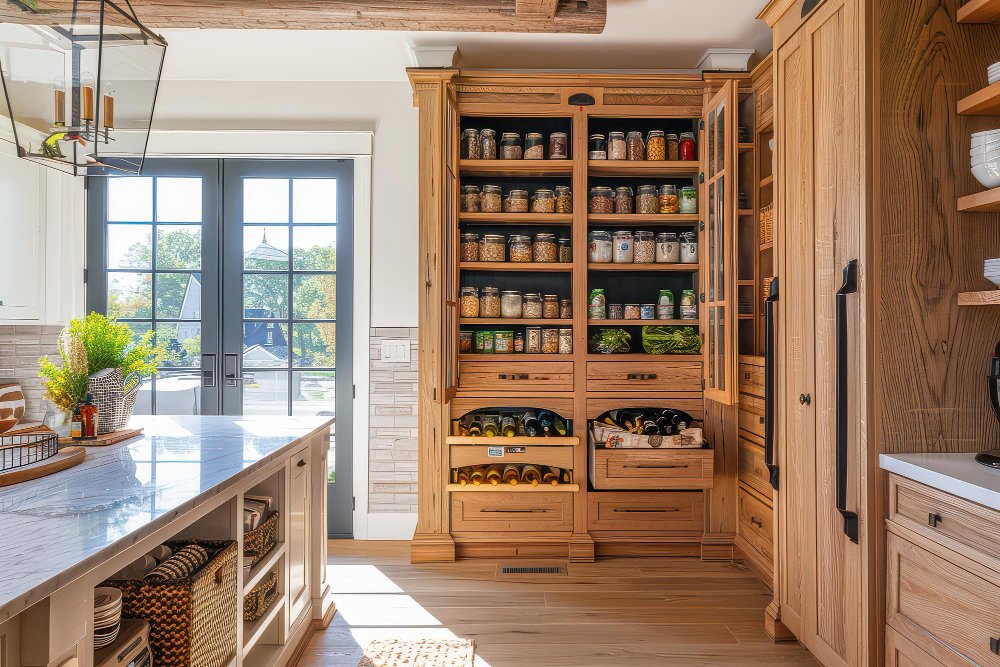 Custom Pantry Storage Solutions Modernizing Kitchen Organization